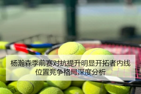 杨瀚森季前赛对抗提升明显开拓者内线位置竞争格局深度分析